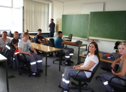 Hier wird demnächst gelernt