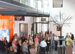 Besichtigung für Eltern im Besucherzentrum