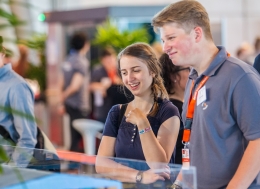 Informative Gespräche mit unseren Azubis