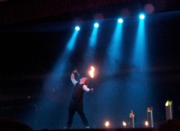 2012/03/15 - Feuershow beim ISDM 2012